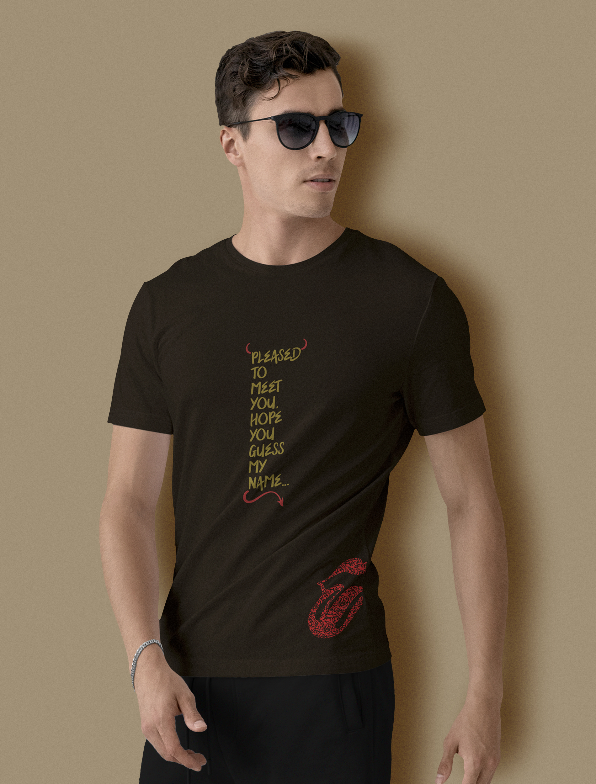 T-shirt Sympathy 4 the DVL na cor Chocolate, foto 2