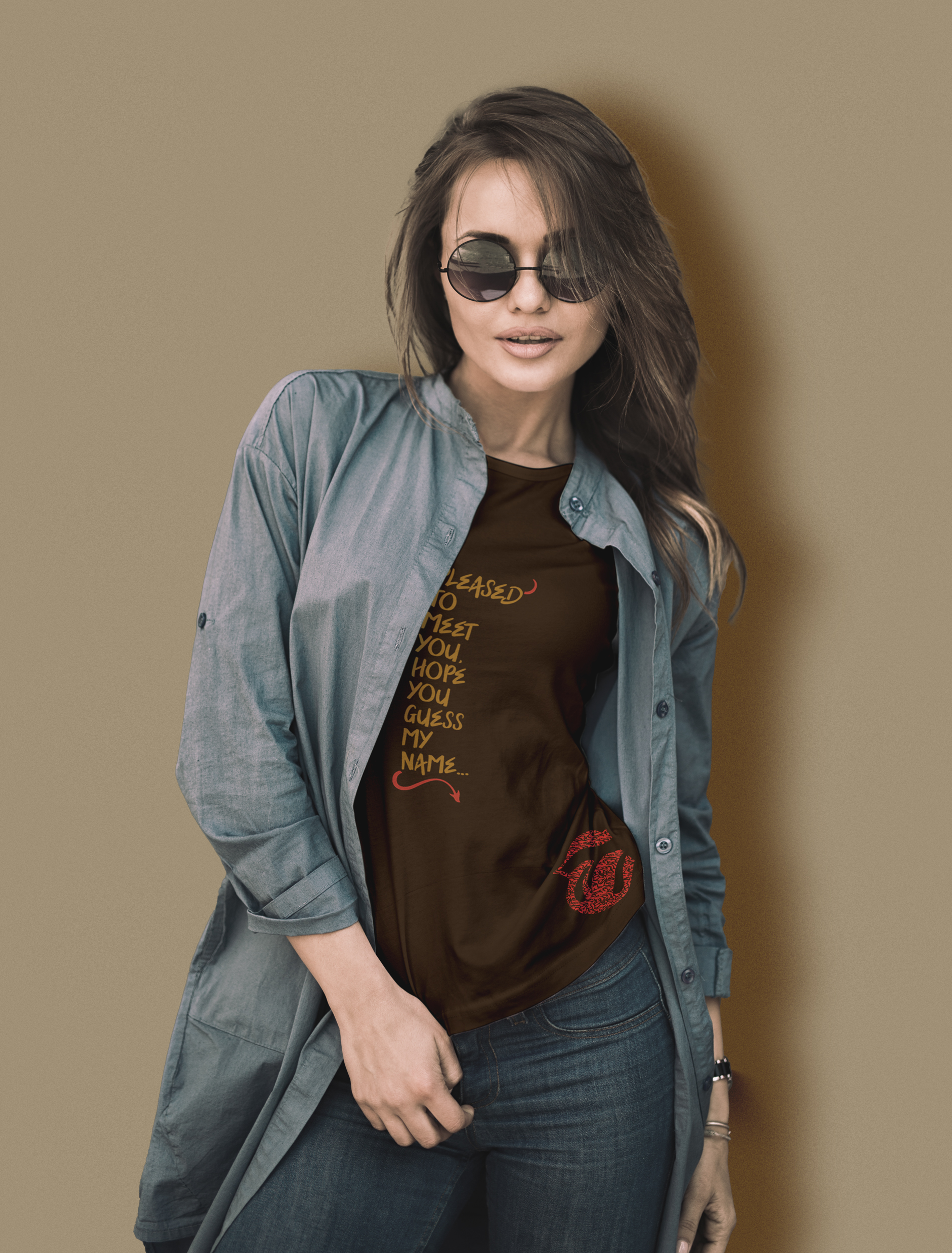 T-shirt Sympathy 4 the DVL na cor Chocolate, foto 3