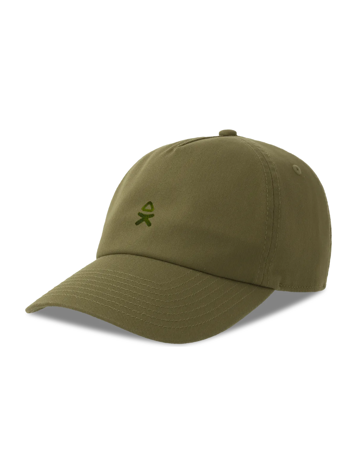 Boné Basicap Five na cor Olive