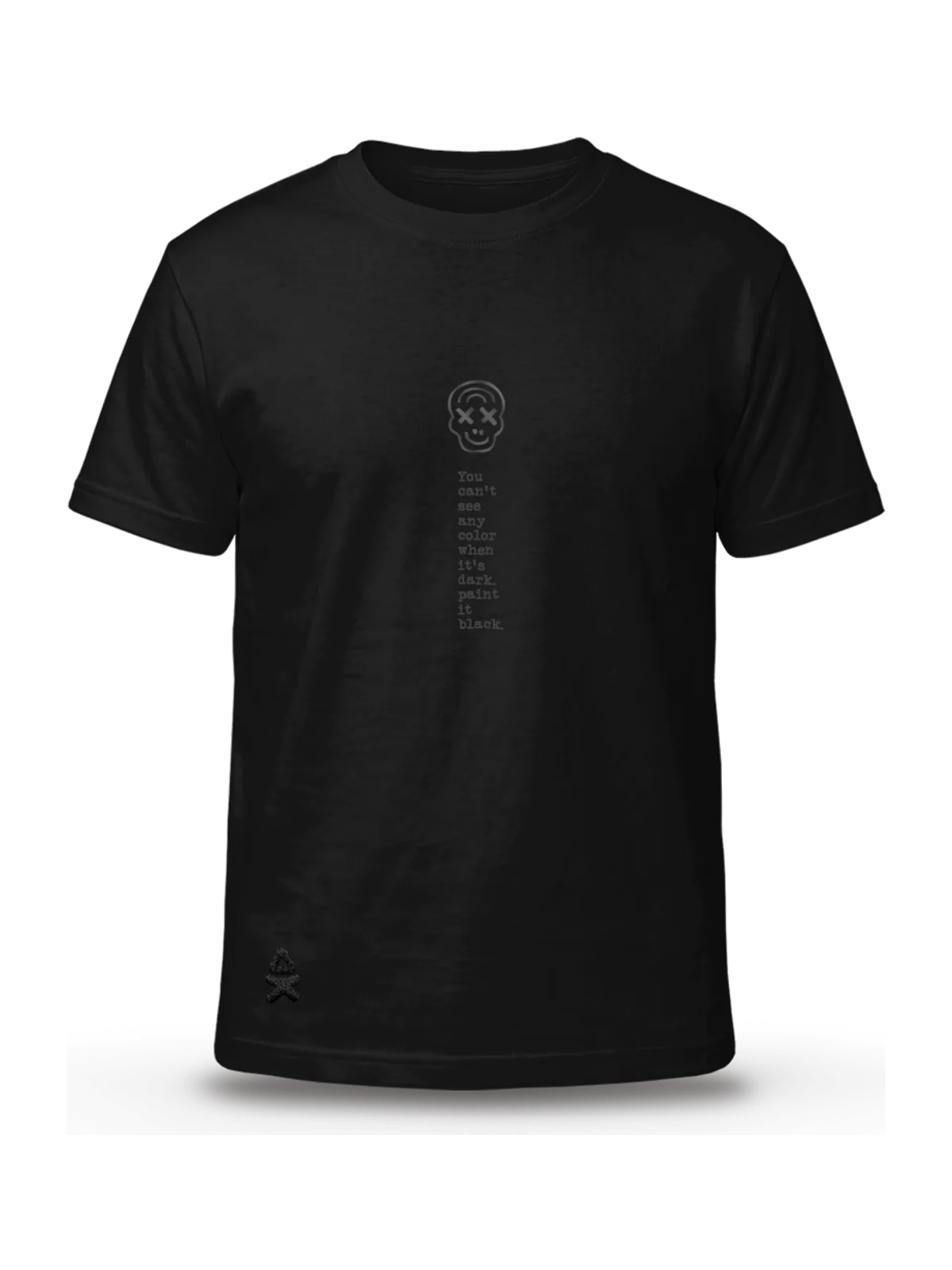 Camiseta Paint it dark en color Black