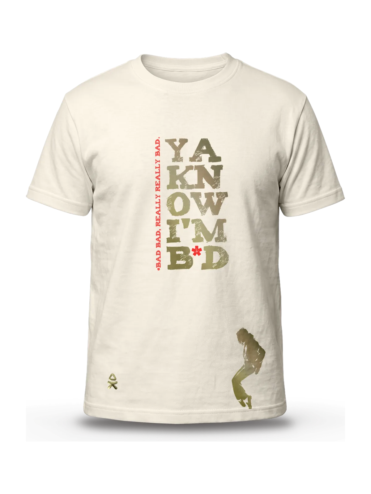 Camiseta Ya know it en color Off white